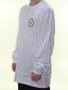 Camiseta Masculina Vans Logo Check Manga Longa Estampada - Branco