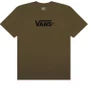 Camiseta Masculina Vans New Classic Manga Curta Estampada - Marrom
