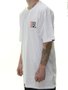 Camiseta Masculina Vans Off The Wall Manga Curta Estampada - Branco