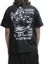 Camiseta Masculina Vans Paul VS Manga Curta Estampada - Preto
