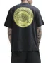 Camiseta Masculina Vans Scratches Records Manga Curta Estampada - Preto