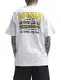 Camiseta Masculina Vans Shop Front Manga Curta Estampada - Branco