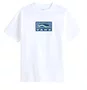 Camiseta Masculina Vans Sidestripe Sports Manga Curta Estampada - Branco