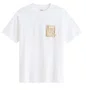 Camiseta Masculina Vans Stretch Crackle Manga Curta Estampada - Branco