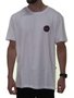 Camiseta Masculina Vissla Barnes Manga Curta Estampada - Branco 