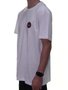 Camiseta Masculina Vissla Barnes Manga Curta Estampada - Branco 