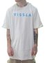 Camiseta Masculina Vissla Foundation Manga Curta Estampada - Off White