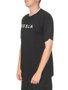Camiseta Masculina Vissla Foundation Manga Curta Estampada - Preto