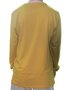 Camiseta Masculina Vissla Foundation Manga Longa Estampada - Amarelo Queimado