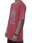 Camiseta Masculina Vissla Hand Picked Manga Curta Estampada - Vermelho