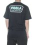 Camiseta Masculina Vissla Heavy Sets Manga Curta Estampada - Preto
