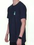Camiseta Masculina Vissla Kookaburra Manga Curta Estampada - Marinho Escuro