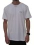 Camiseta Masculina Vissla Oasis Manga Curta Estampada - Branco