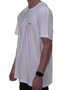 Camiseta Masculina Vissla Oasis Manga Curta Estampada - Branco