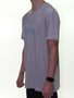 Camiseta Masculina Vissla Proeper Manga Curta Estampada - Cinza Mesclado