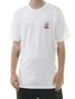 Camiseta Masculina Vissla So Burnt Manga Curta Estampada - Branco