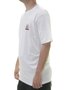 Camiseta Masculina Vissla So Burnt Manga Curta Estampada - Branco