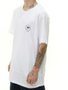Camiseta Masculina Vissla Toasty Coast M/C Manga Curta Estampada - Branco