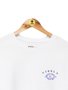 Camiseta Masculina Vissla Yinn Innerstoke Manga Curta Estampada - Branco
