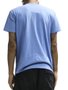 Camiseta Masculina VLCS Clim Manga Curta Estampada - Azul CIano