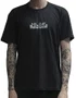 Camiseta Masculina VLCS Horizonte Manga Curta Estampada - Preto