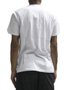 Camiseta Masculina VLCS Liola Crew Manga Curta Estampada - Branco