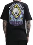 Camiseta Masculina Volcom Arched Manga Curta Estampada - Preto