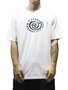 Camiseta Masculina Volcom Barrelz Manga Curta Estampada - Branco