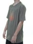Camiseta Masculina Volcom Blynder Manga Curta - Verde/Mescla