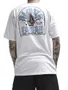 Camiseta Masculina Volcom Chandler Manga Curta Estampada - Branco