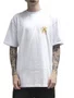 Camiseta Masculina Volcom Comfort Conserve Manga Curta Estampada - Branco