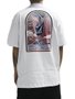Camiseta Masculina Volcom Comfort Light Work Manga Curta Estampada - Branco