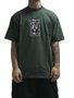 Camiseta Masculina Volcom Comfort Stoneface Manga Curta Estampada - Verde