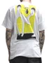 Camiseta Masculina Volcom Face To Face Manga Curta Estampada - Branco