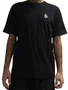 Camiseta Masculina Volcom Iconic Manga Curta Estampada - Preto