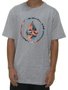 Camiseta Masculina Volcom Infillion Manga Curta Estampada - Cinza Mesclado