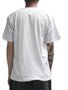 Camiseta Masculina Volcom Line Service Manga Curta Estampada - Branco