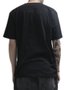 Camiseta Masculina Volcom Line Service Manga Curta Estampada - Preto