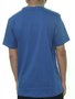 Camiseta Masculina Volcom Mc Clock Worker Manga Longa Estampada - Azul