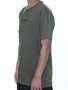 Camiseta Masculina Volcom Mc Clock Worker Manga Longa Estampada - Verde Militar