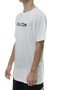 Camiseta Masculina Volcom Mc Reply Manga Curta - Branco