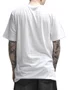 Camiseta Masculina Volcom Mental Crowd Manga Curta Estampada - Branco