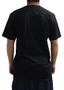 Camiseta Masculina Volcom Silk Circle Stone Manga Curta Estampada - Preto