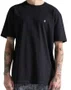 Camiseta Masculina Volcom Silk Mc Stone Manga Curta Estampada - Preto