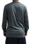 Camiseta Masculina Volcom Silk Stone Blanks Manga Longa Estampada - Cinza