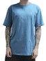 Camiseta Masculina Volcom Stone Blanks Manga Curta Estampada - Azul