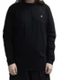 Camiseta Masculina Volcom Stone Blanks Manga Longa Estampada - Preto