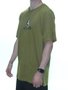 Camiseta Masculina Volcom Supple BIG Manga Curta Estampada - Verde Olliva