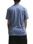 Camiseta Masculina Volcom Thru Manga Curta Estampada - Azul