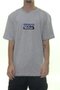 Camiseta Masculina Wats All City Tee Manga Curta Estampada - Cinza Mesclado
